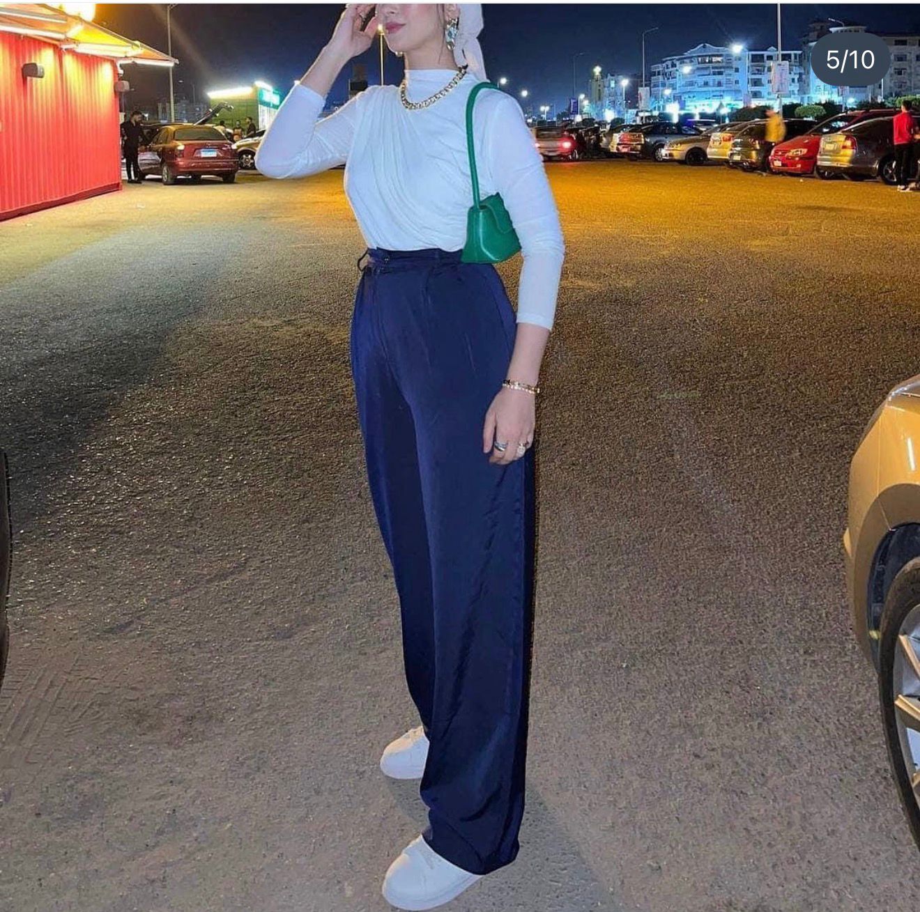 Navy Classic Pants
