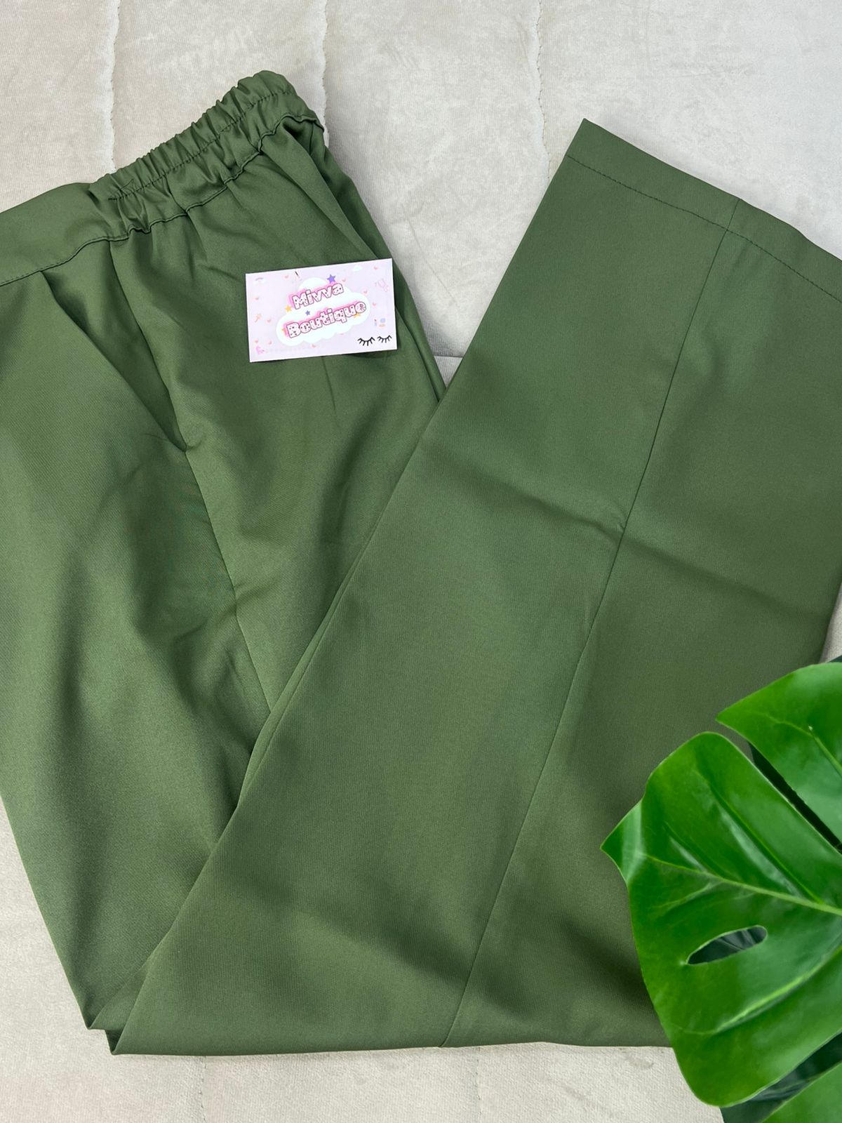 Olive Classic Pants