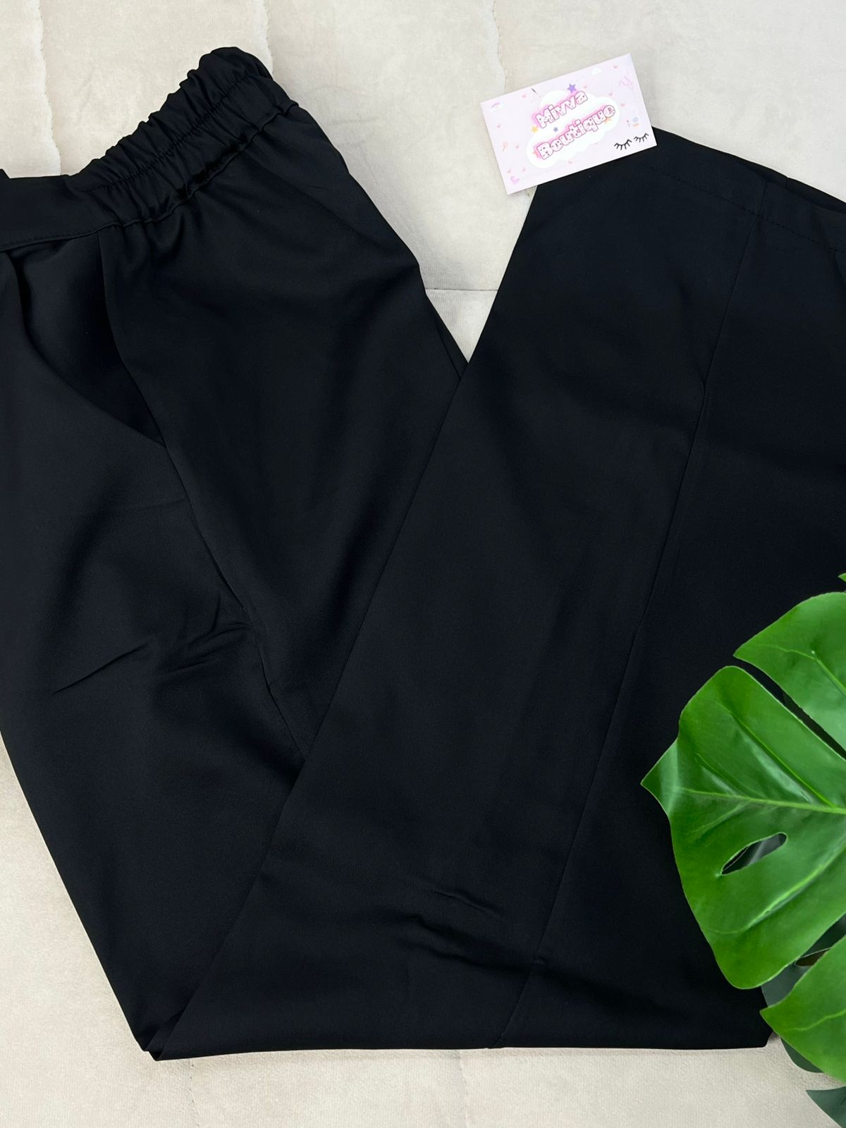 Black Classic Pants