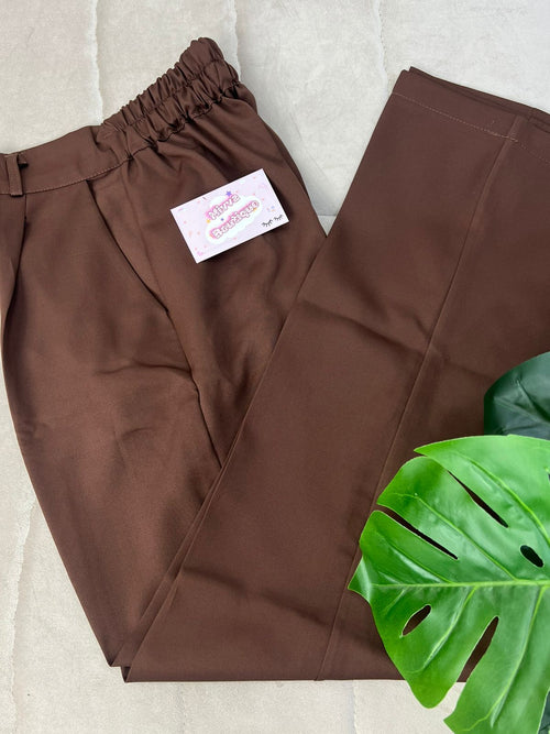 Brown Classic Pants