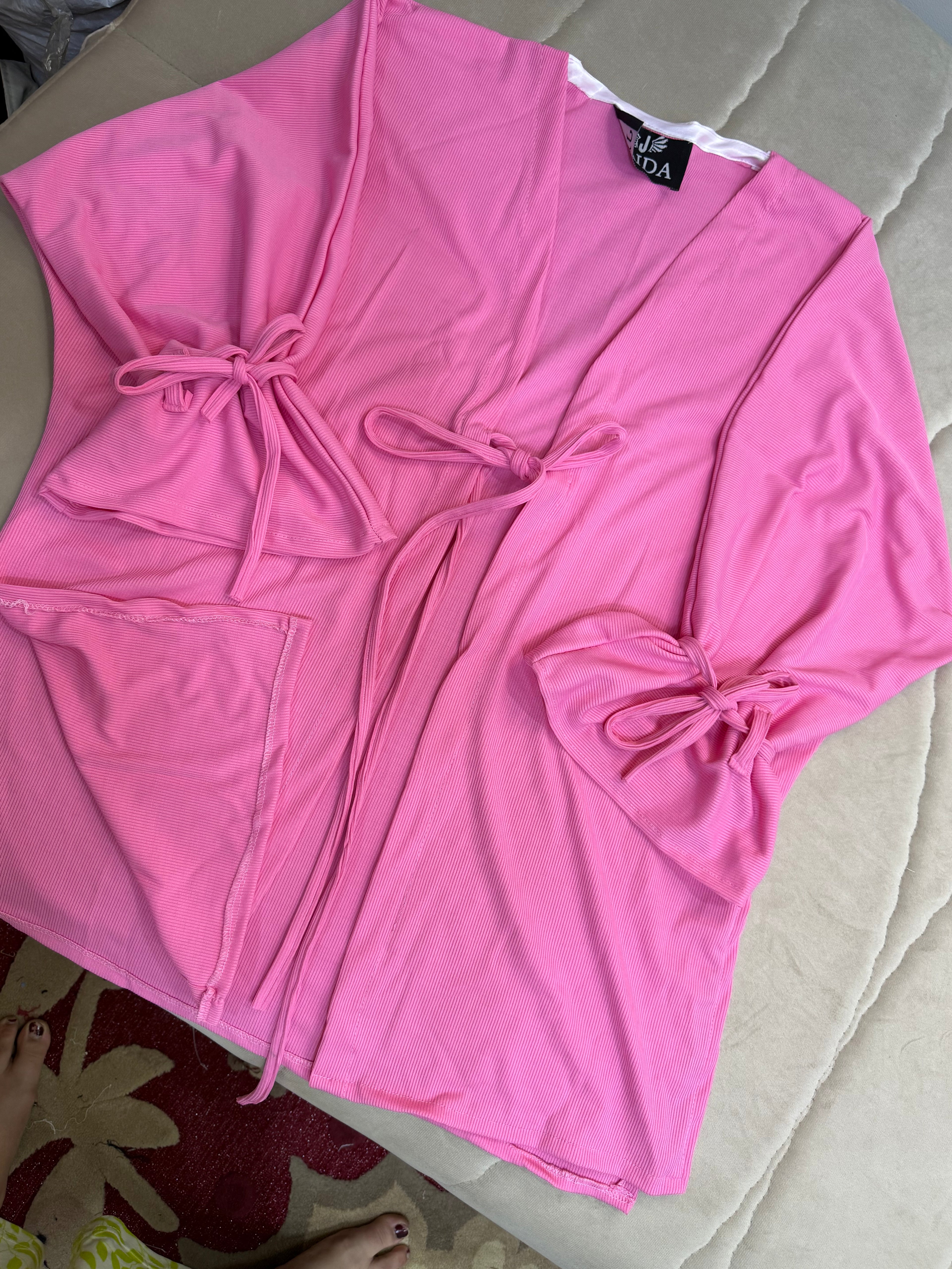 Pink blouse