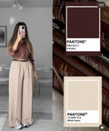 Beige Classic Pants