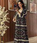 كاردى اسود منقوش
