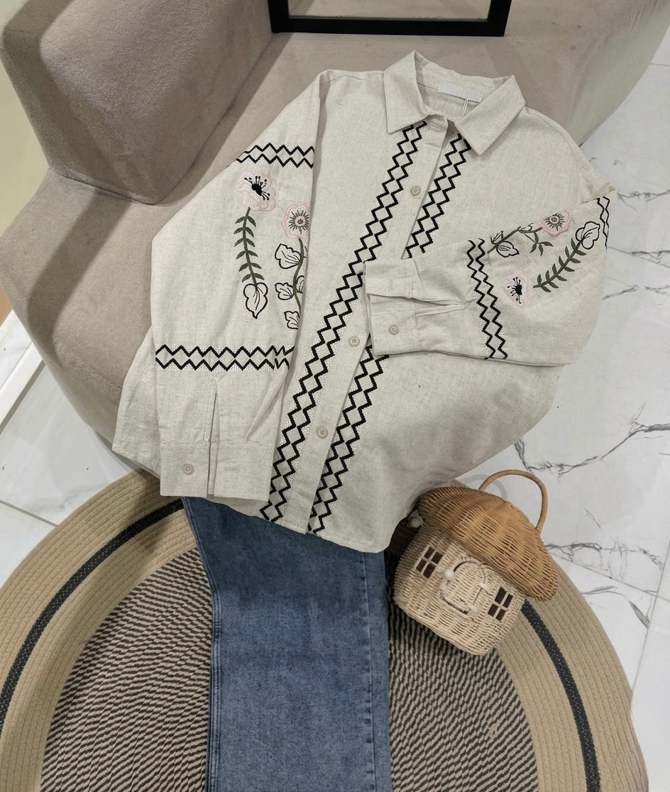 Linen chemise