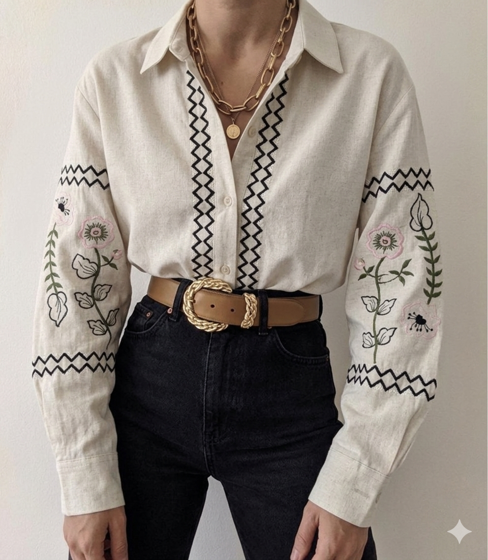 Linen chemise