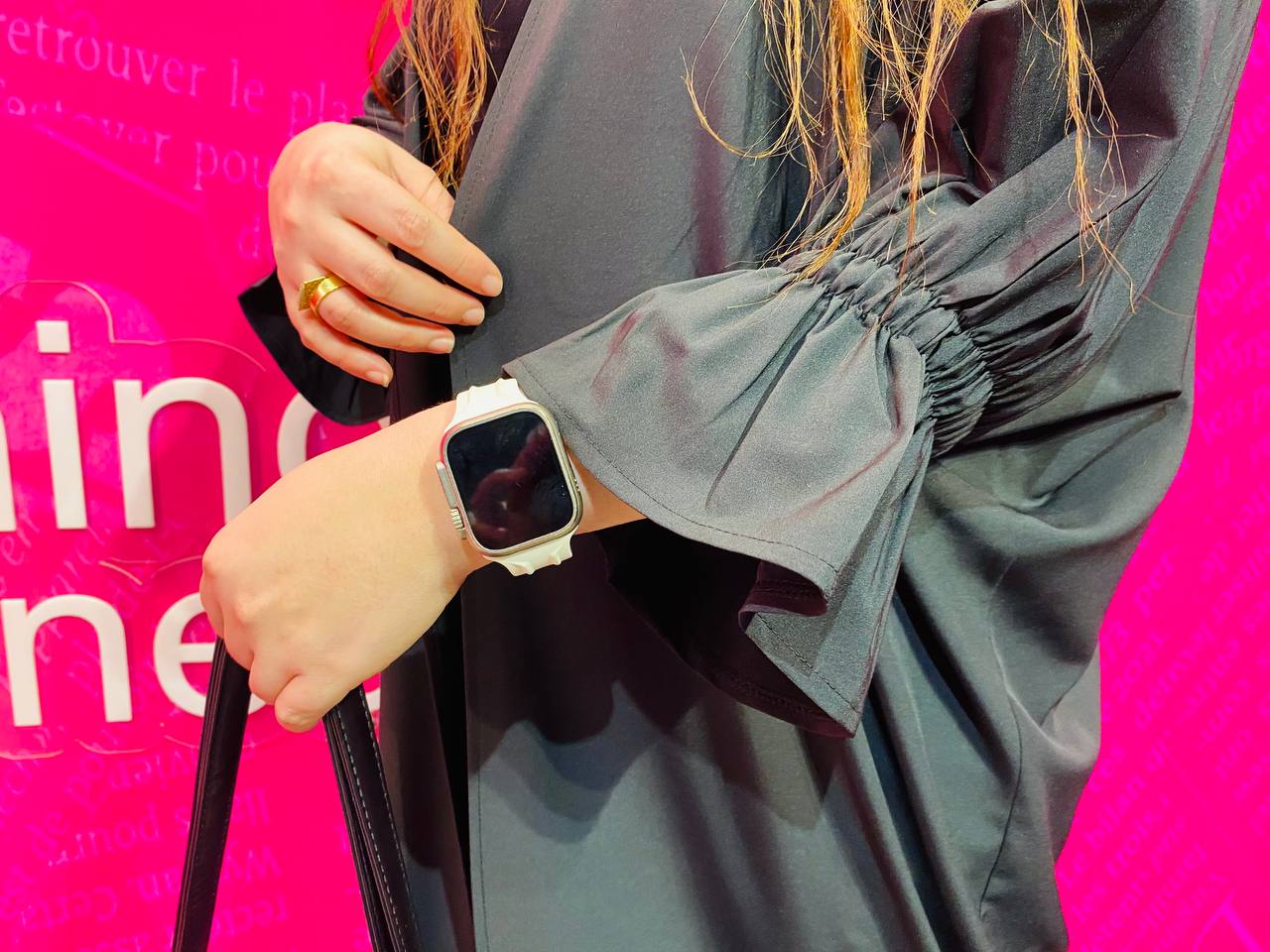 black cardigan