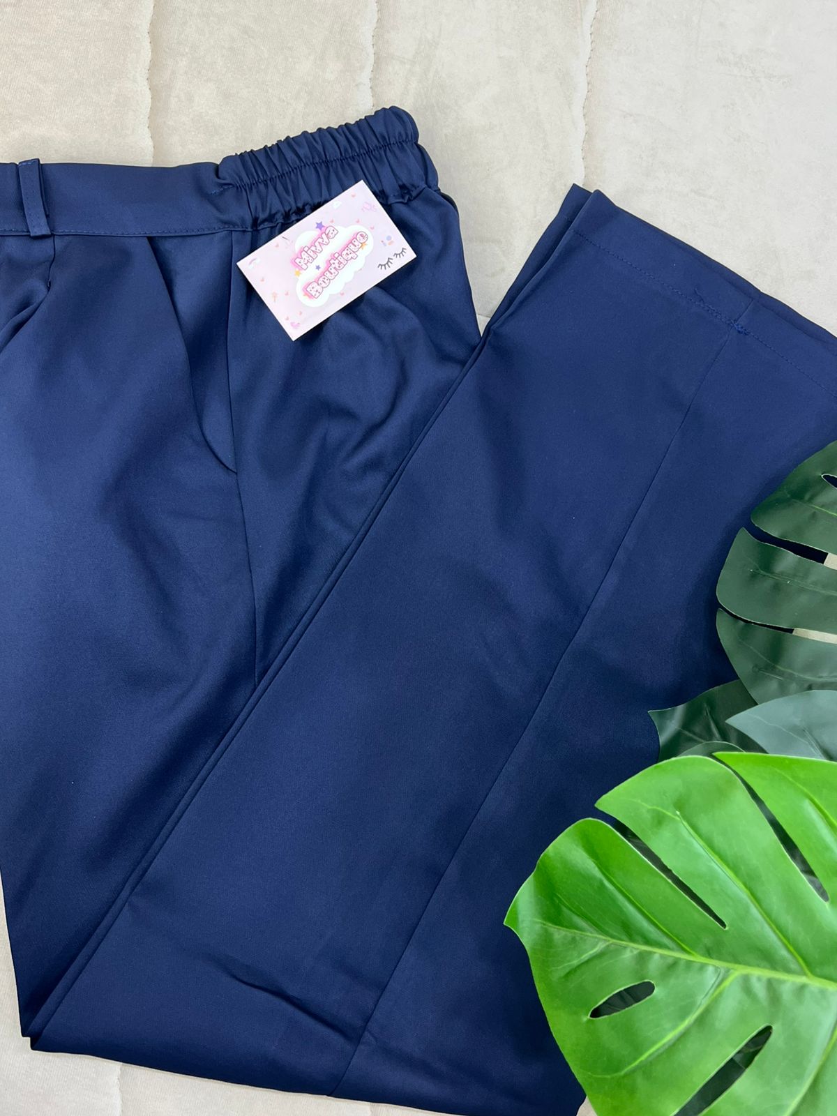 Navy Classic Pants