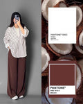 Brown Classic Pants