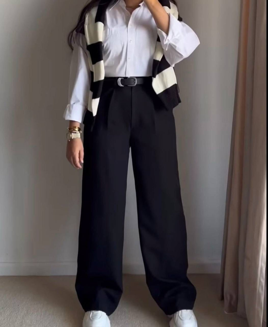 Black Classic Pants