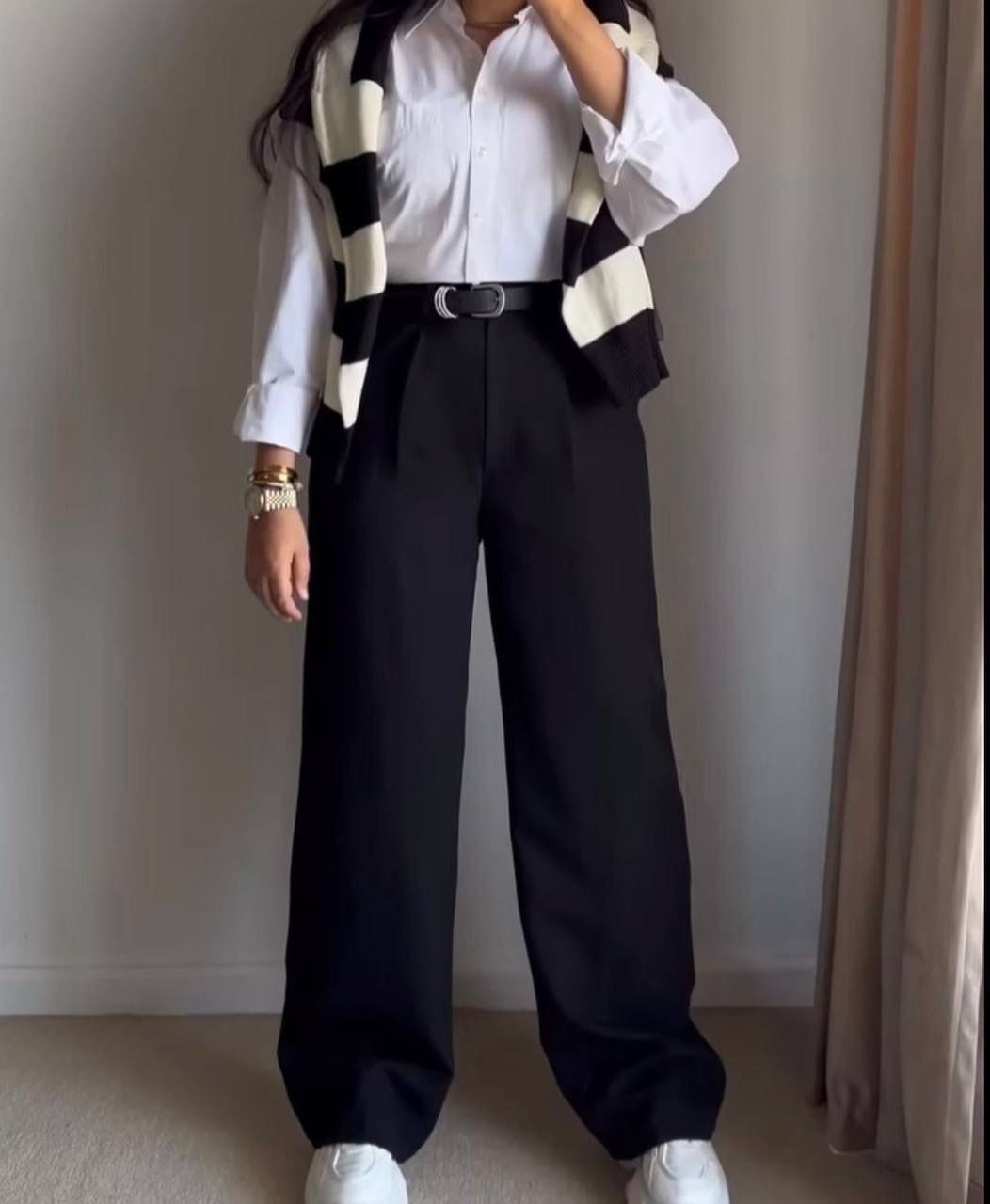 Black Classic Pants