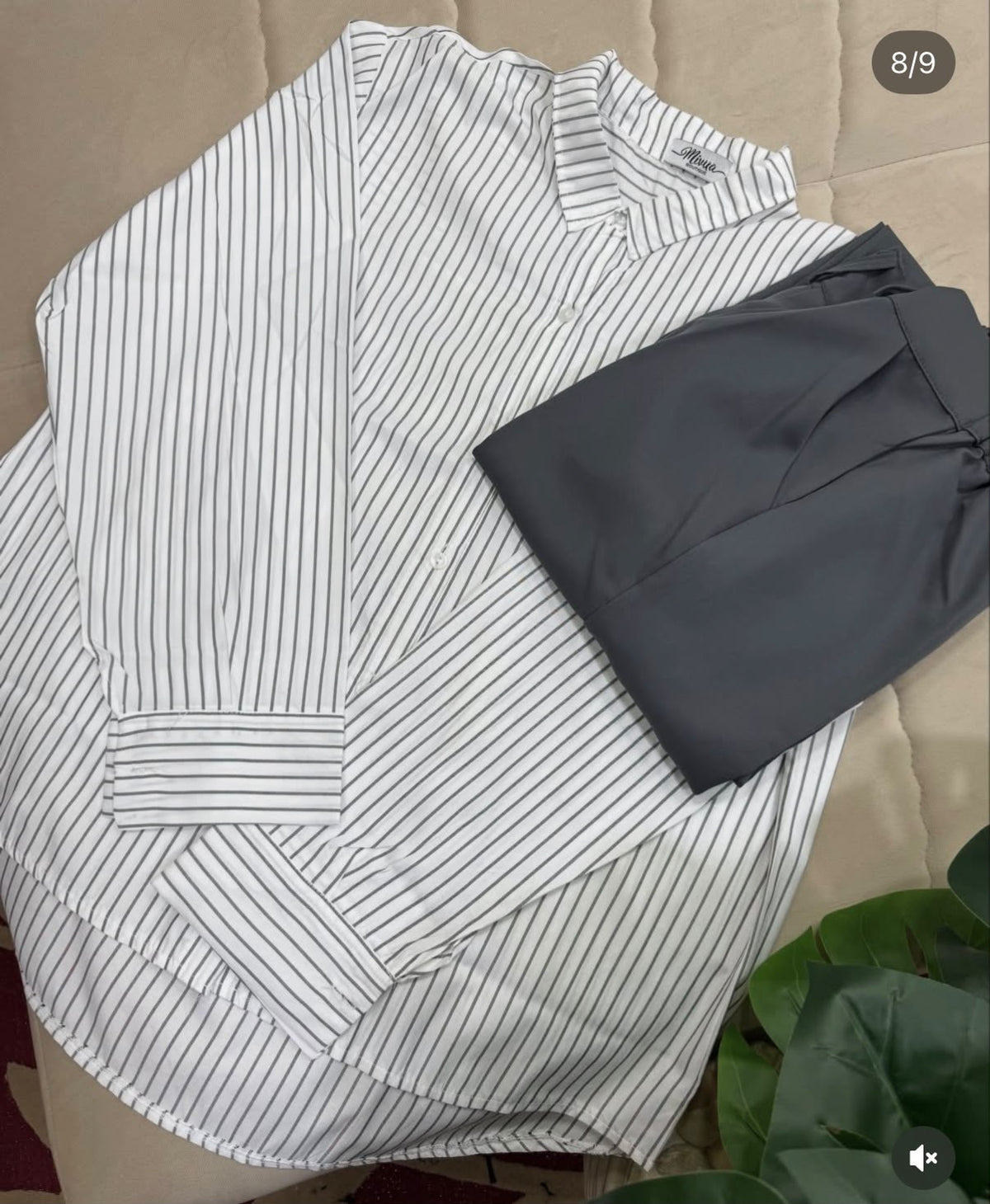 Boblin striped chemise