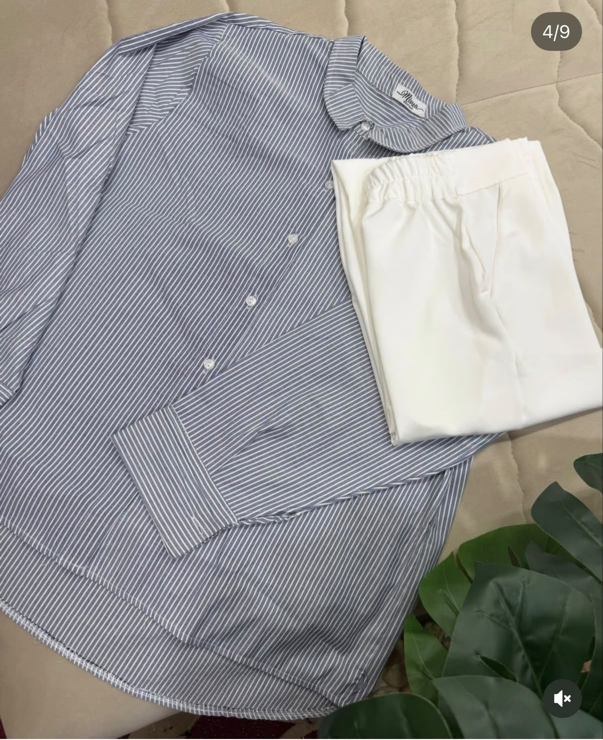 Boblin striped chemise