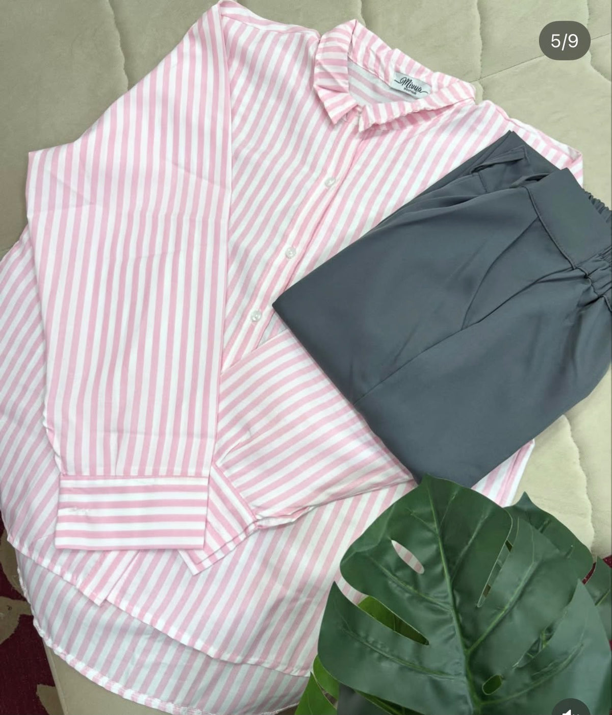 Boblin striped chemise